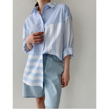 PLAYBUTTON S/S 2021 女裝間條上衣